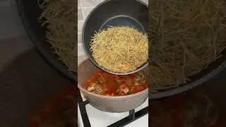 Обед-ужин.Паутинка-вермишель#ужин#food#природа#дагестан#shortsvideo