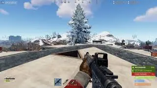 RUST (рейд моего дома в офе)