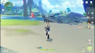 Genshin Impact вылетает из игра на одной линии в локации
