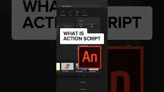 What is ACTION SCRIPT? 🧐❓ #actionscript #interactiveanimation #howtomakegame