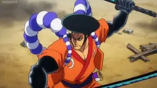 Oden beats The God of Mountain #onepiece #wano #oden