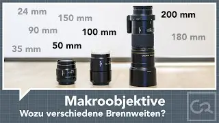 Macro Lenses - Different focal lengths and their special features