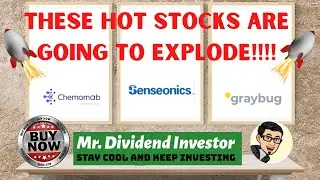 THESE HOT STOCKS ARE GOING TO EXPLODE 🔥🔥🔥 I DON'T MISS OUT!!! I CMMB I GRAY I SENS I WATCH AND SEE 🚀