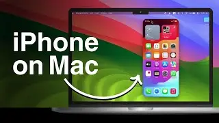 macOS Sequoia iPhone Mirroring Hands on - Wireless Screen Mirroring Demo
