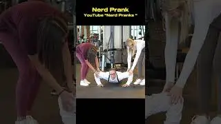GYM PRANK | Elite Gymnast Pretended to be a Nerd in the Gym 