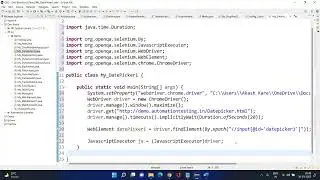 How to handle date picker in selenium. How to set date in date picker - 30th March