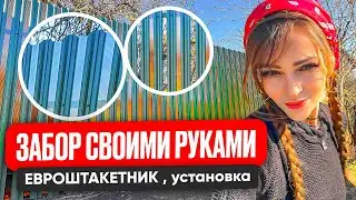 DIY Fencing🪛🙌. Euro Picket Fencing Installation. Tutorial 