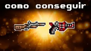 Como conseguir a primeira arma no terraria!