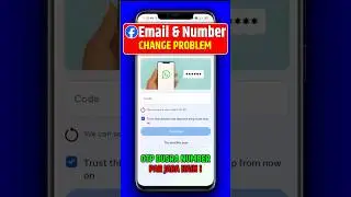 Facebook number remove whatsapp code problem | facebook number remove problem