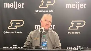 Matt Painter after Purdue beats Penn State