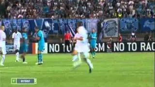 Лига Чемпионов. Матч Зенит - Осер 1:0