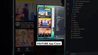 Flutter code using create You tube clone🎬✨App UI 
