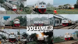 DOKUMENTASI KERETA API INDONESIA VOL.  3 | Indonesia Railway Documentary Video Vol. 3