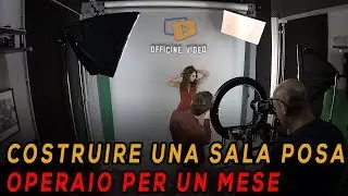 Come ho costruito la sala posa foto video. Operaio x 1 mese.