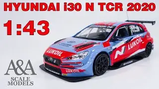 Hyundai i30 N TCR 2020 в масштабе 1:43 / ОБЗОР / PREMIUM & COLLECTIBLES (IXO) / 4K