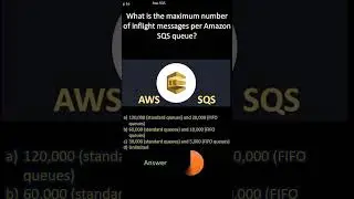AWS SQS| Max number of inflight messages per Amazon SQS queue?