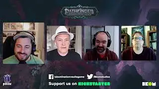 PaizoCon Online 2023 Twitch panel on Pathfinder: Abomination Vaults