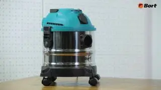 Технический пылесос BORT BSS-1015 для сухой и влажной уборки.