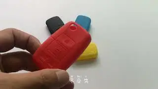 Silicone Flip Key Fob Cover💨 Remote Case Keyless Rubber Protector Holder