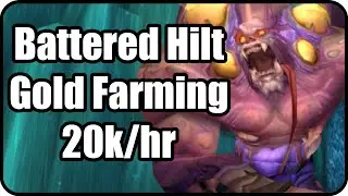 WoW Gold Farming Patch 6.2.4: Pit of Saron Gold Making, Battered Hilt Farming spot - WoD Gold Guide