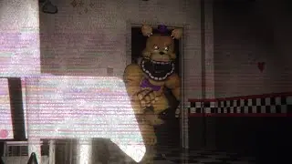Fredbear LEAVE ME ALONE!! || FNAF Free Roam (Those Nights At Fredbear's New Destiny)