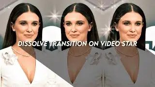 dissolve transition | video star