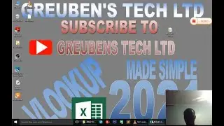 Vlookup made simple for Beginners  by Greuben's Tech Ltd(U)