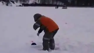 Щука на жерлицы январь  2017