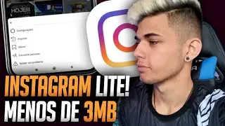 NOVA ATUALIZAÇÃO! 🤩 INSTAGRAM LITE Extremamente Leve! Funciona Em Qualquer Celular! @eutecoficial