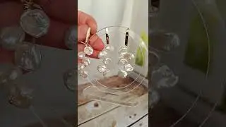 Серьги натуральный жемчуг кеши крупный #украшения #серьги #серьгижемчуг