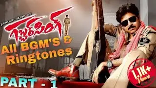 Gabbar Singh (2012) | All BGM'S | Part 1 | A PSPK-Harish Tribute