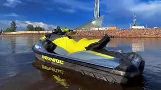 Новенький гидроцикл BRP GTI 170 SE уже в прокате Gidrik-rent в спб