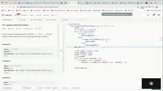 Leetcode 32 (stack detailed solution)