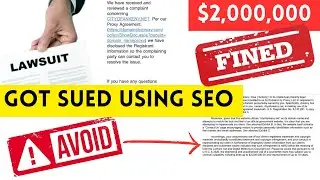 How to Avoid Getting Sued When Doing AI SEO Sites