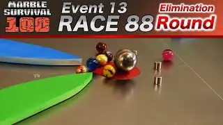 Marble Race: Marble Survival 100 - Race 88 ELIMINATION ROUND