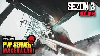 SCUM - YENİ AÇILAN SUNUCUYU DENEDİM  - S3E6 SON KLAVYE