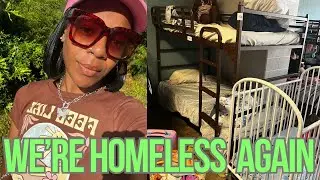GOD MOVED US BACK TO BALTIMORE & NOW WE’RE LIVING IN A HOMELESS SHELTER AGAIN😥