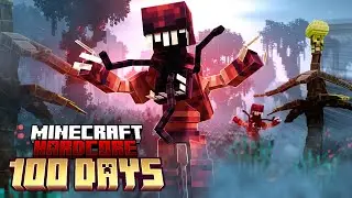 I Survived 100 Days in an Mutating Parasite Apocalypse in Hardcore Minecraft
