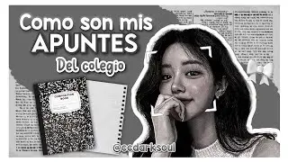 𝂨🫶🏽-.〝𝑪𝒐𝒎𝒐 𝒔𝒐𝒏 𝒎𝒊𝒔 𝒂𝒑𝒖𝒏𝒕𝒆𝒔 𝒅𝒆𝒍 𝒄𝒐𝒍𝒆𝒈𝒊𝒐〞🌻
