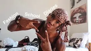 NYC FASHION SCHOOL DIARIES | classes, blockparty, hanging w/ friends