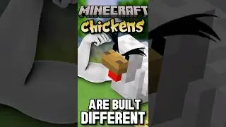 Minecraft Chickens Aren’t Actually Chickens 🐔! #shorts
