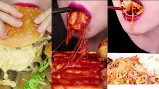 ASMR MUKBANG COMPILATION - 71