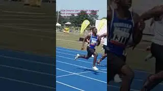 U16 men 100m finals  Lemuel A -Sraku 11.13 Thorold Elite Theodore France 11.24 Anthony Phinn 11.29