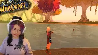 [ASMR] Relaxing Fishing in Eversong Woods Classic WoW 🎣 (In-game Music & Ambience, Whispering)