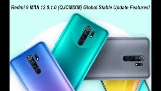 Redmi 9 MIUI 12.0.1.0 (QJCMIXM) Global Stable December 2020 Update Features Review | Android 10