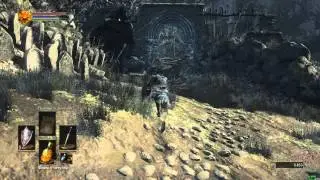 Dark Souls 3 - {Горящий осколок кости} Поселение Нежити