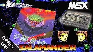Salamander ENHANCED サラマンダ aka "Life Force" (Zowie Scott voice)
