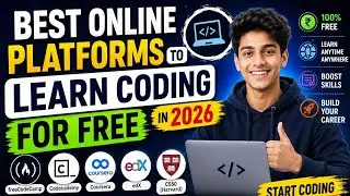 Best FREE Platforms to Learn Coding in 2026 💻🔥