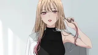 Marin chan becomes a magazine model😍🤩