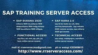 sap abap ides access and videos